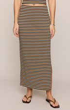 Ainslie Stripe Midi Skirt