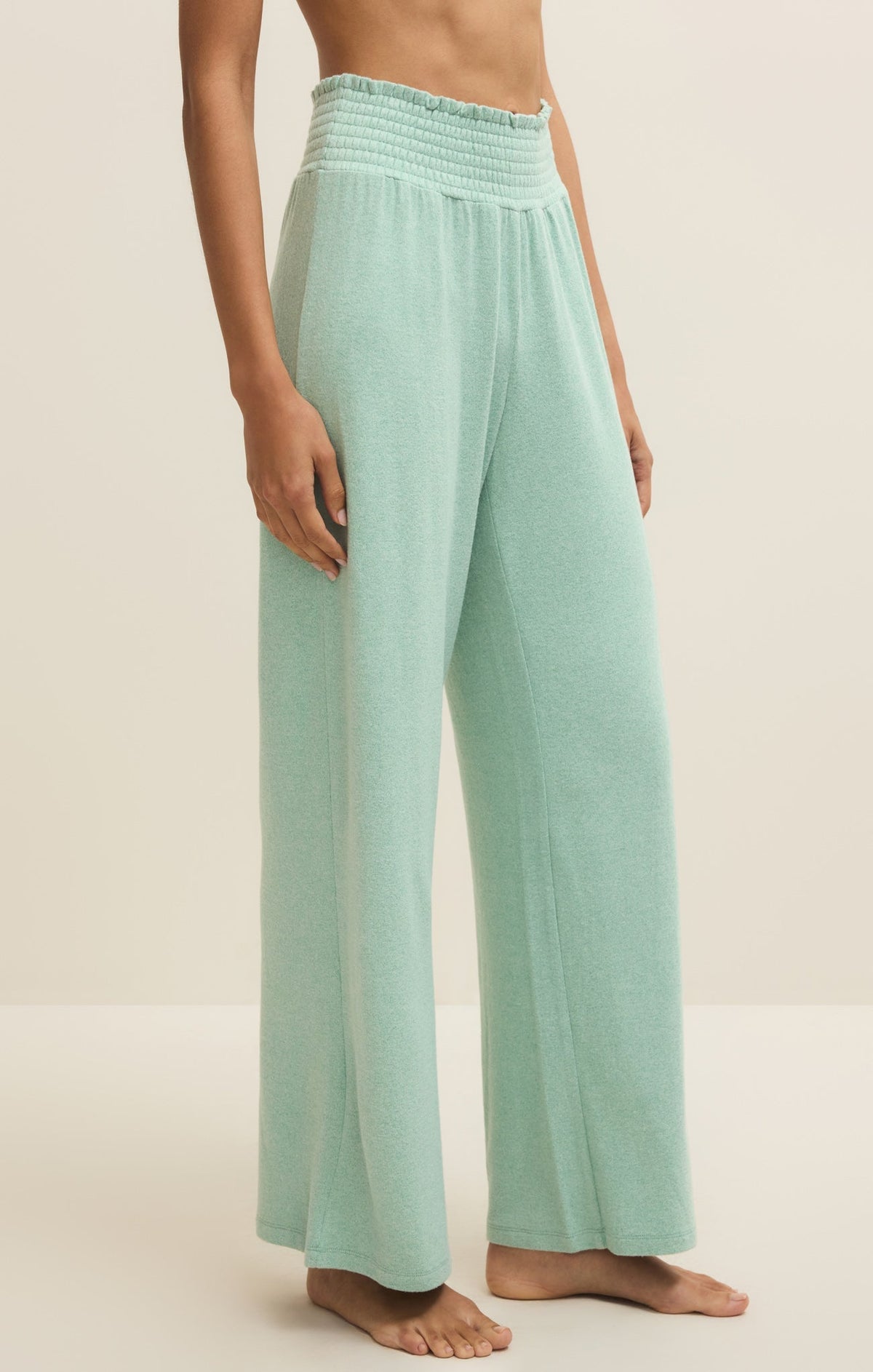Dawn Smocked Soft Knit Pant